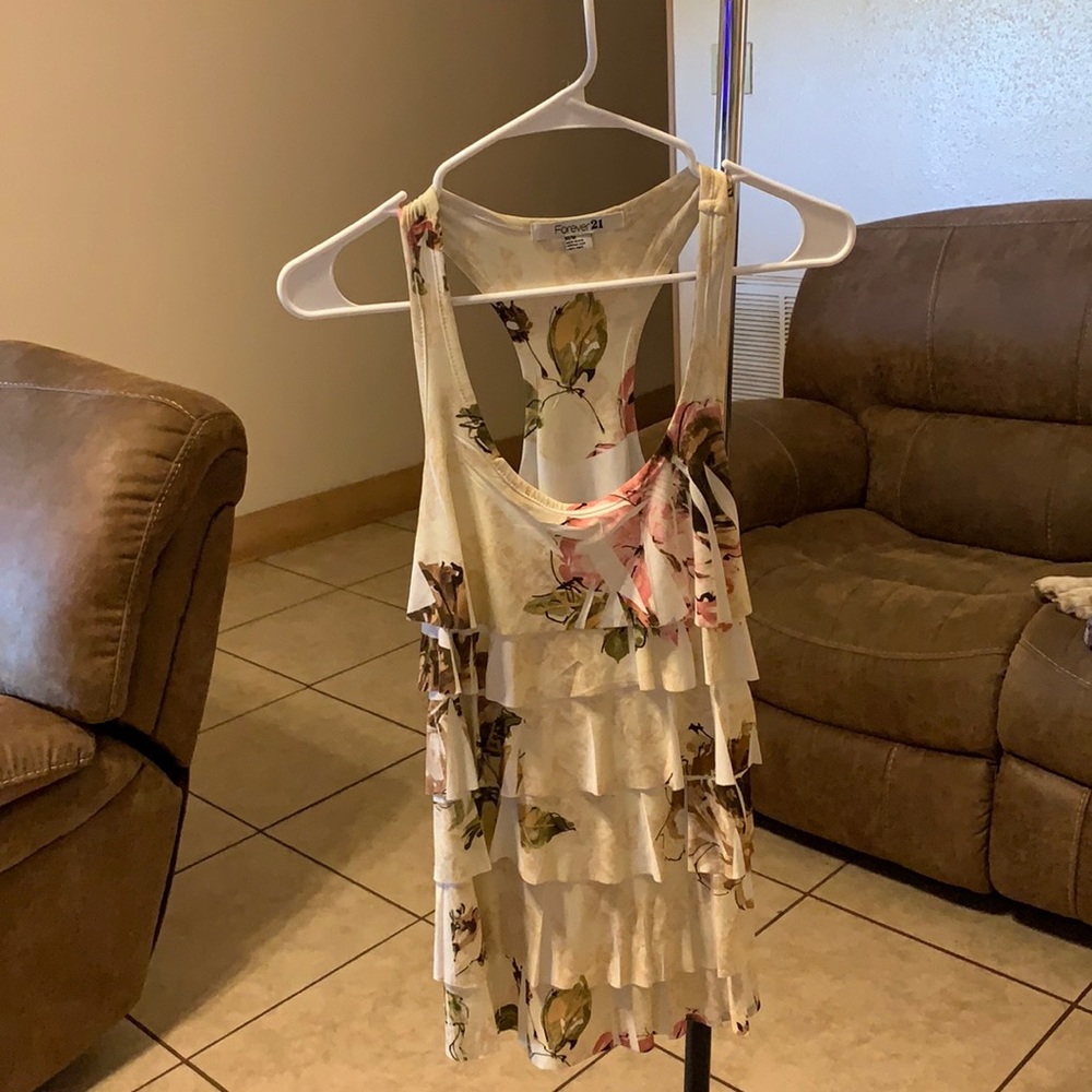 Floral Forever 21 Tank